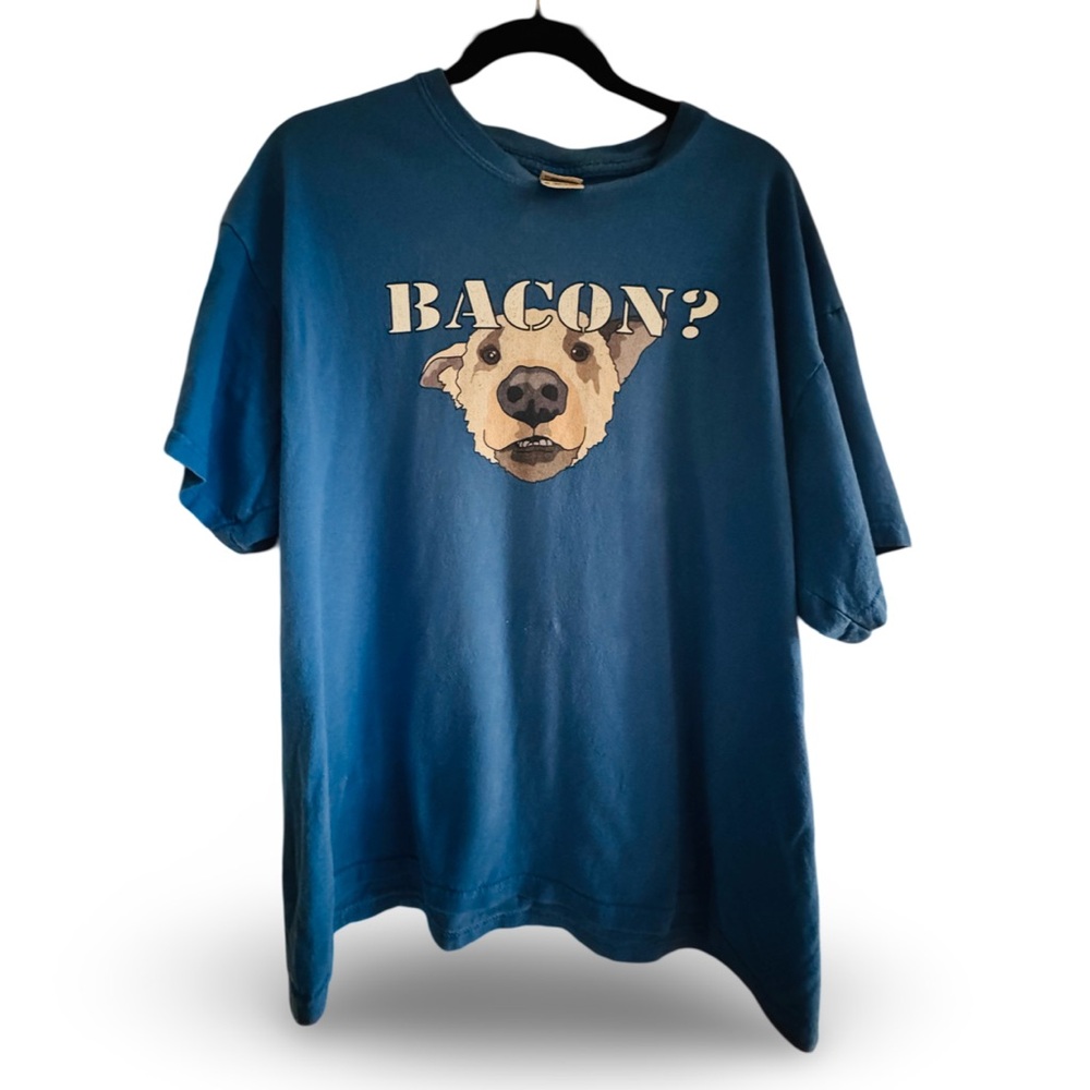 XLG Blue Bacon? Tshirt